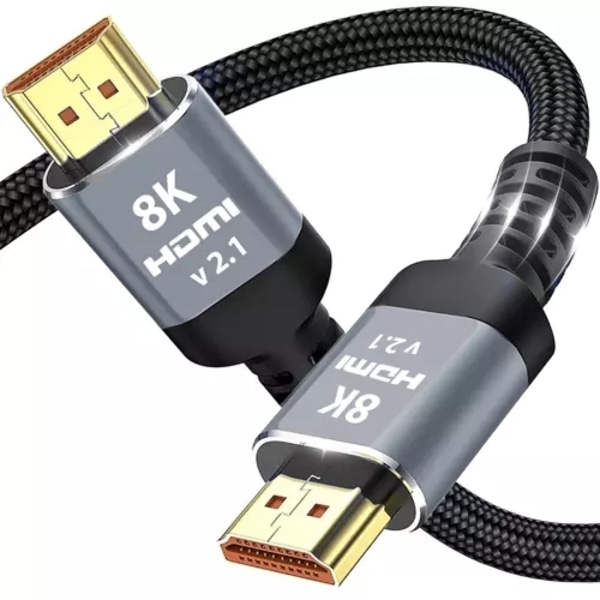 2m HDMI 2.1 Kaapeli - Ultra HD 8K