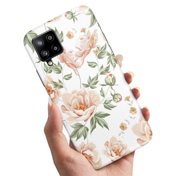 Samsung Galaxy A42 5G - Cover/Mobilcover Blomstermønster