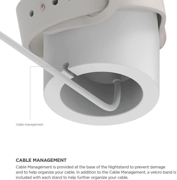 Apple Watch Ladestasjon - Holder i silikon 1-Pack