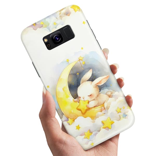 Deksel / Mobildeksel til Samsung Galaxy S8 - Bunny