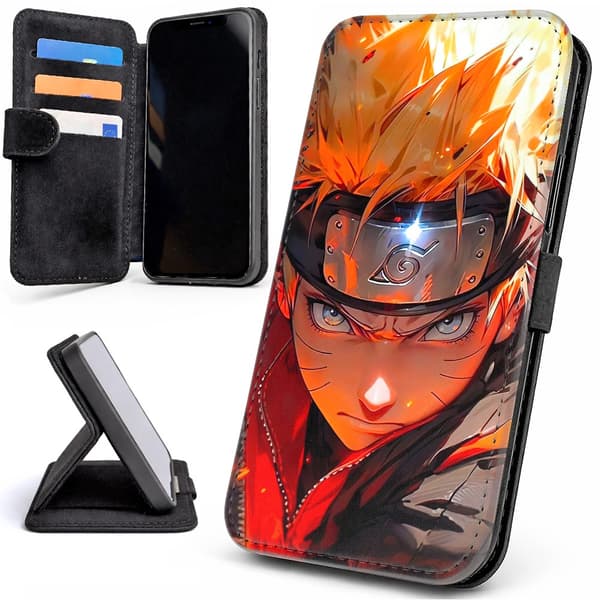 Lommebok Deksel / Mobildeksel til iPhone 17 Pro - Naruto