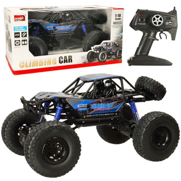 RC Crawler Klätterbil 1:10 4WD 48cm blå