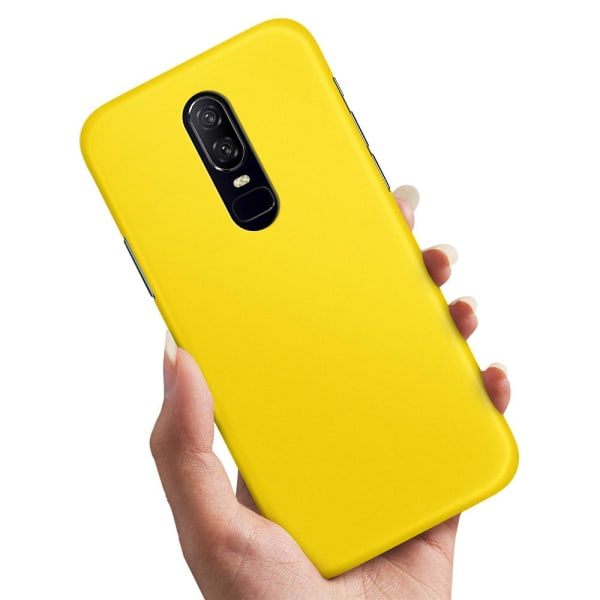 OnePlus 8 - Cover/Mobilcover Gul Yellow