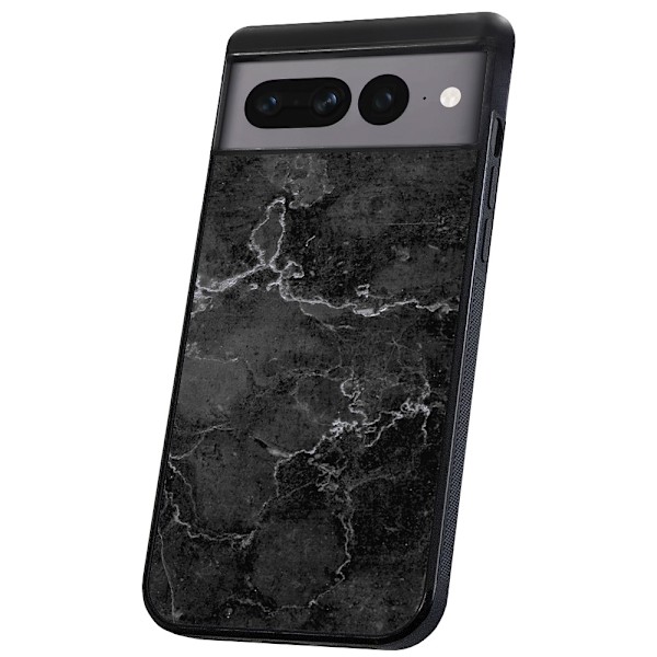 Google Pixel 9/9 Pro - Cover/Mobilcover Marmor
