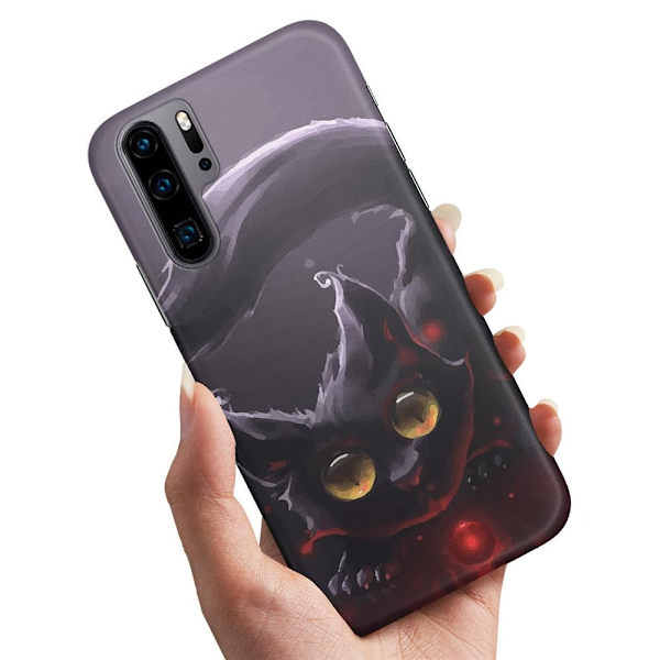 Samsung Galaxy Note 10 - Skal/Mobilskal Svart Katt