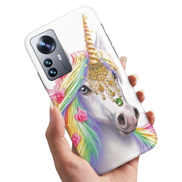 Xiaomi 12 Pro - Skal/Mobilskal Unicorn/Enhörning multifärg