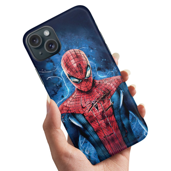 iPhone 15 Plus - Cover/Mobilcover Spiderman