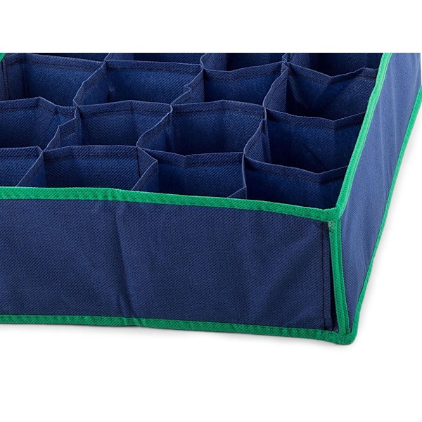 Låda med Fack - Organisera strumpor & underkläder Dark blue