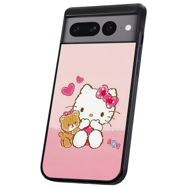 Google Pixel 8A - Skal/Mobilskal Kitty