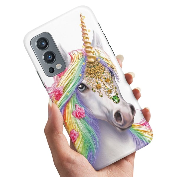 OnePlus Nord 2 5G - Cover/Mobilcover Unicorn/Enhjørning