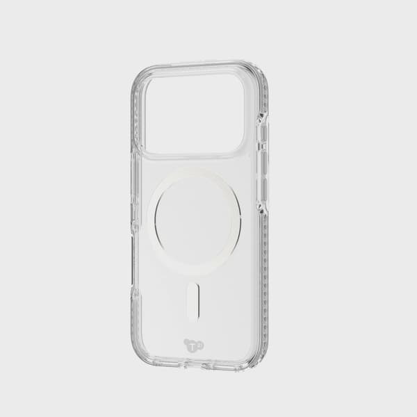 Tech21 Evo Crystal MagSafe iPhone 18 Pro/17 Pro Klar/Silver