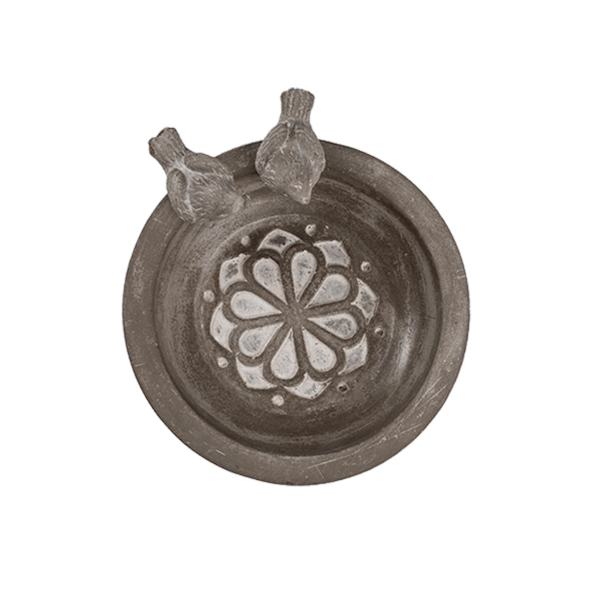 Fuglebad / Fuglefoder - Madskål til Fugle Graphite grey
