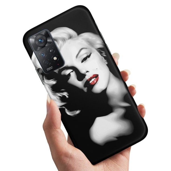 Xiaomi Redmi Note 11 - Skal/Mobilskal Marilyn Monroe