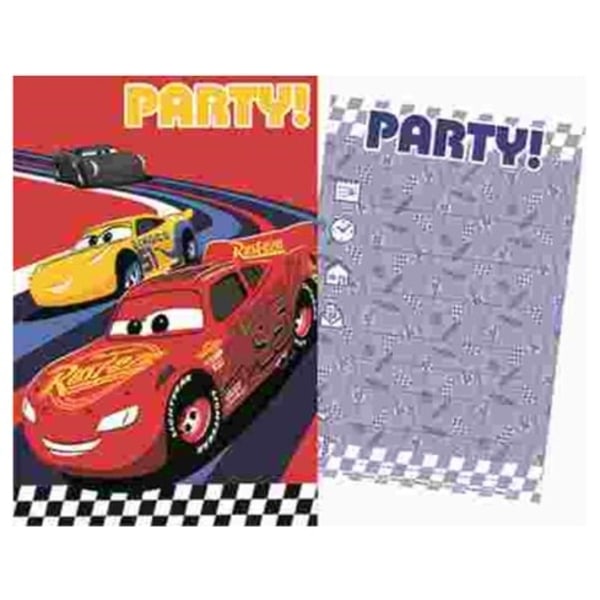 Disney Cars Kalasinbjudan