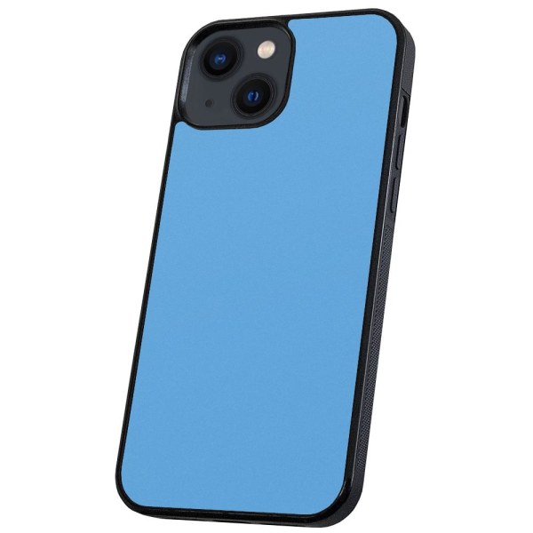 iPhone 14 Plus - Cover/Mobilcover Lysblå