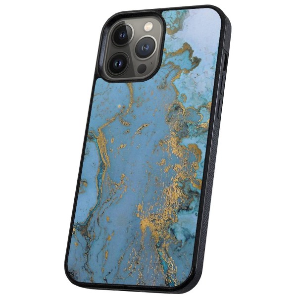 iPhone 13 Pro Max - Deksel/Mobildeksel Marmor Multicolor
