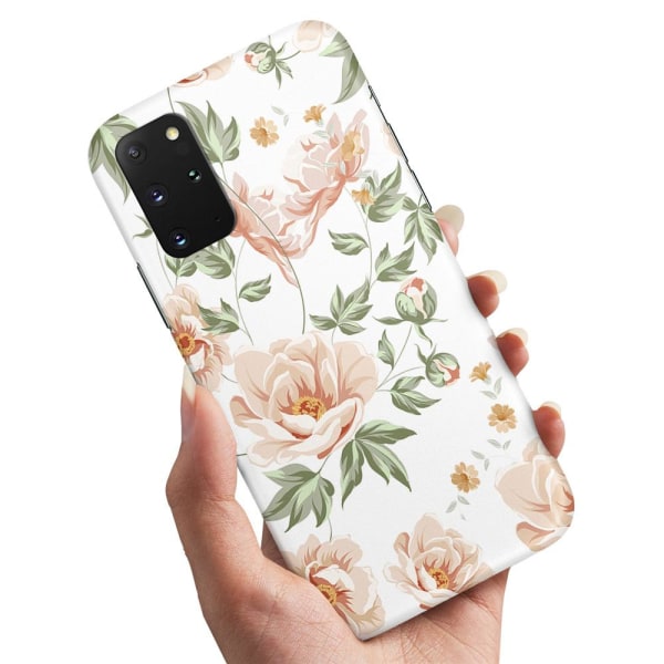 Samsung Galaxy S20 - Cover/Mobilcover Blomstermønster