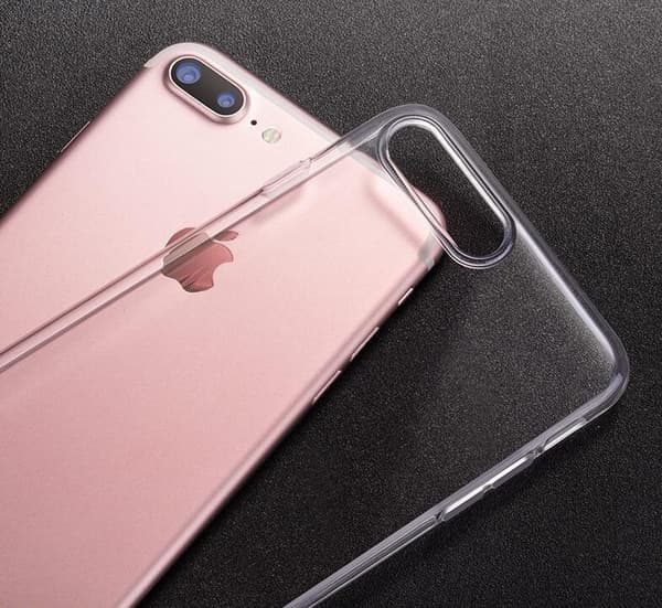 iPhone 7/8 Plus - Skal/Mobilskal - TPU Transparent