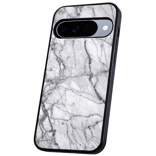 Google Pixel 10/10 Pro - Deksel/Mobildeksel Marmor