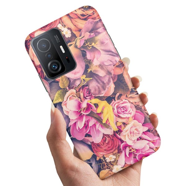 Xiaomi 11T/11T Pro 5G - Cover/Mobilcover Roses Multicolor