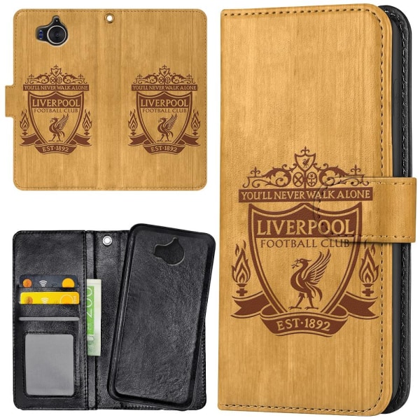 Huawei Y6 (2017) - Mobilcover/Etui Cover Liverpool