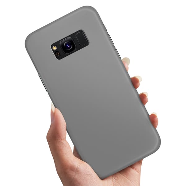 Cover / Mobilcover til Samsung Galaxy S8 - Grå