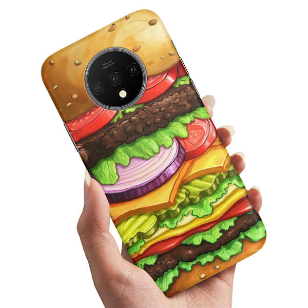 Deksel / Mobildeksel til OnePlus 7T - Hamburger