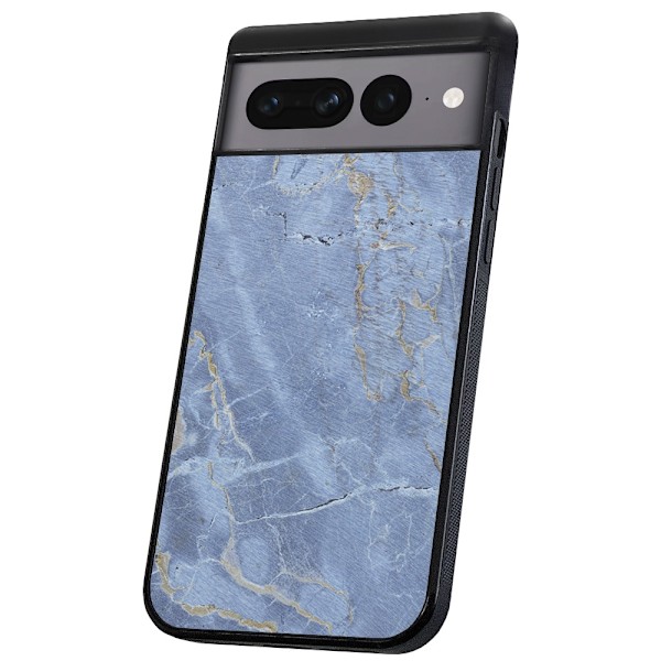 Google Pixel 9/9 Pro - Cover/Mobilcover Marmor