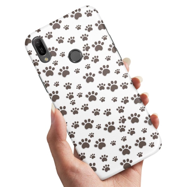 Xiaomi Redmi Note 7 - Skal/Mobilskal Paw Pattern