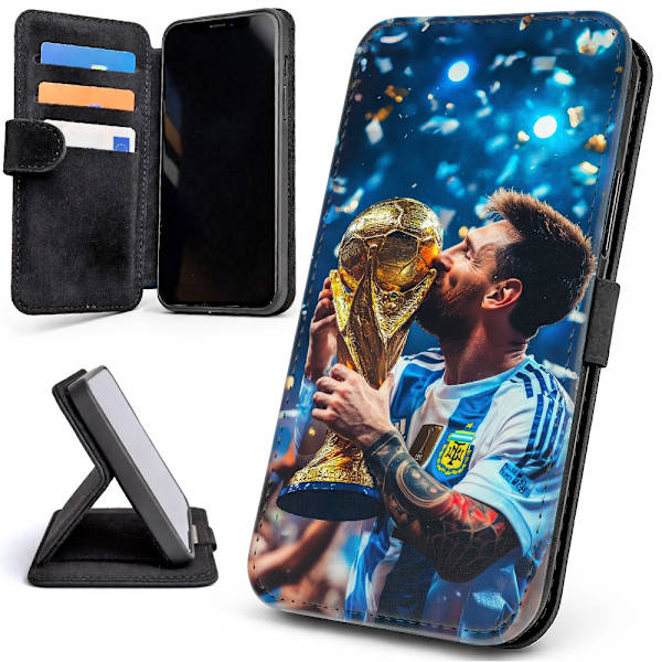 Lommebok Deksel / Mobildeksel til iPhone 11 - Messi