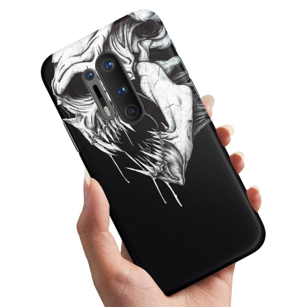 OnePlus 8 Pro - Cover/Mobilcover Dødningehoved Monster