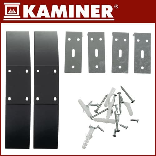 Konvektorelement / Portabelt Element - 2500W Svart