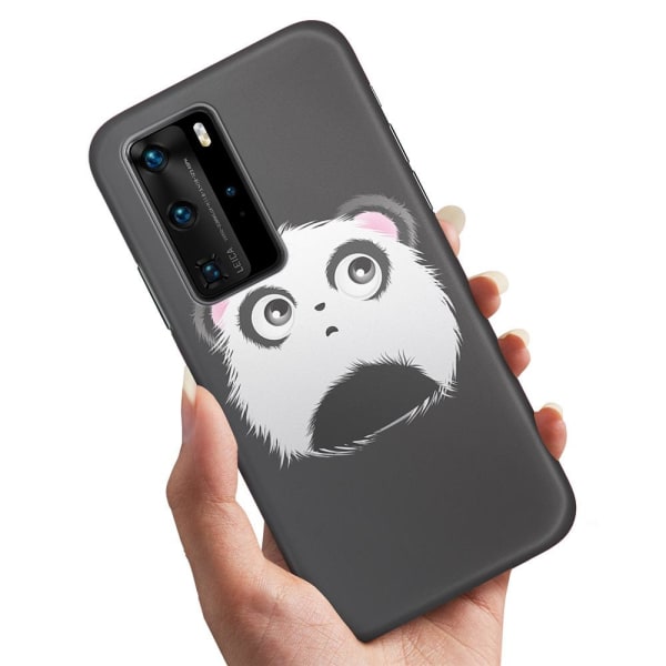 Huawei P40 - Skal/Mobilskal Pandahuvud
