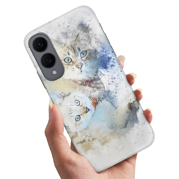 Deksel / Mobildeksel til Samsung Galaxy S25 Edge - Katter