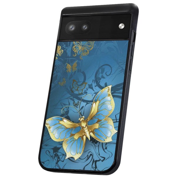 Google Pixel 6A - Cover/Mobilcover Sommerfugle