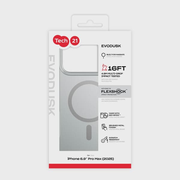 Tech21 Evo Dusk MagSafe iPhone 18 Pro Max/17 Pro Max Titanium