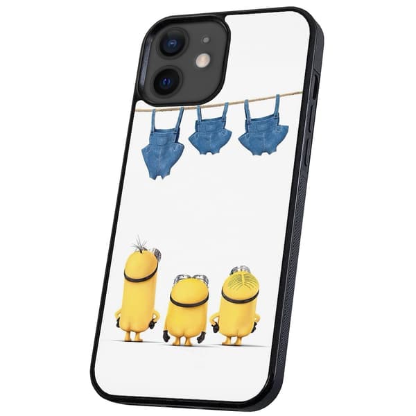 iPhone 12 Mini - Deksel/Mobildeksel Minions