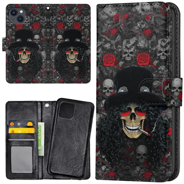 iPhone 13 - Lompakkokotelo/Kuoret Slash Skull