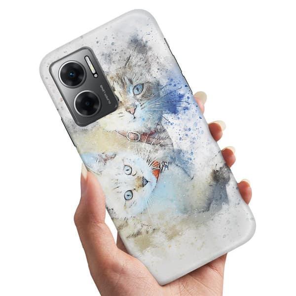 Deksel / Mobildeksel til Xiaomi Redmi 10 5G - Katter