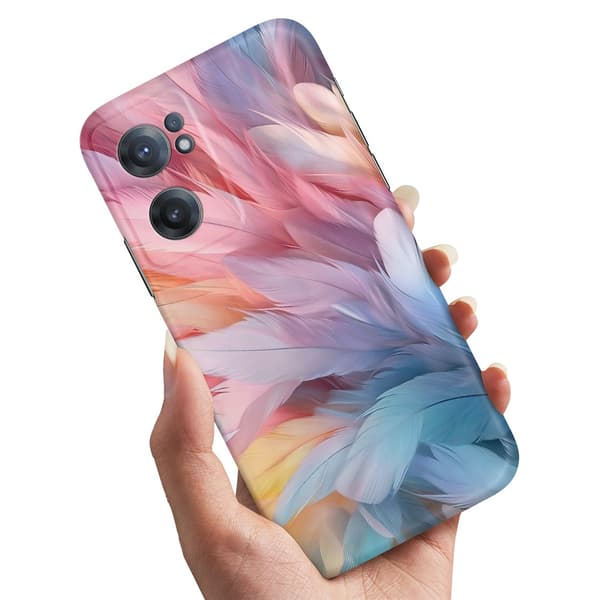 Deksel / Mobildeksel til OnePlus Nord CE 2 5G - Feathers