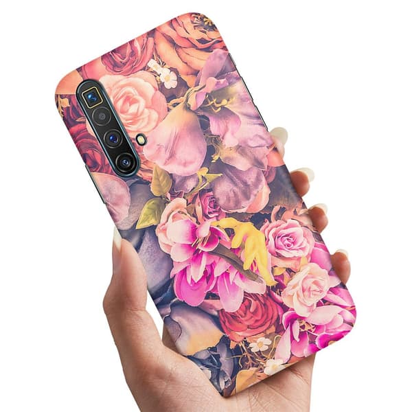 Deksel / Mobildeksel til Realme X3 SuperZoom - Roser