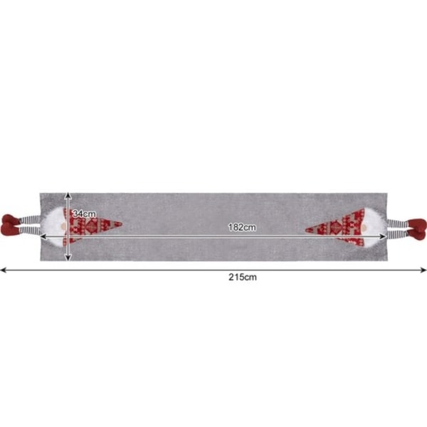 Julduk / Bordslöpare - 180x33cm