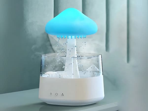 Luftfuktare LED - Aromdiffusor med fjärrkontroll