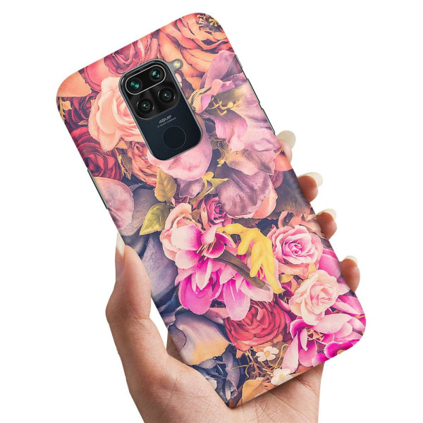 Xiaomi Redmi Note 9 - Cover/Mobilcover Roses