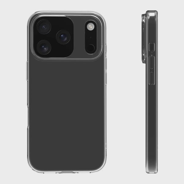 X2O Clear Soft Skal iPhone 18 Pro/17 Pro Transparent