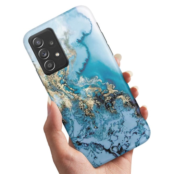Samsung Galaxy A52/A52s 5G - Cover/Mobilcover Kunstmønster Multicolor