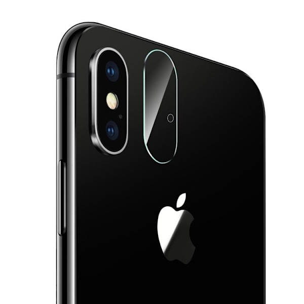 2st iPhone X/XS - Skärmskydd Kamera - Härdat Glas Transparent