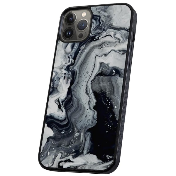 iPhone 11 Pro - Cover/Mobilcover Malet Kunst Multicolor