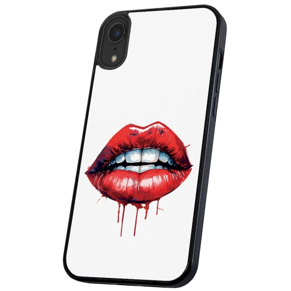 iPhone X/XS - Cover/Mobilcover Lips