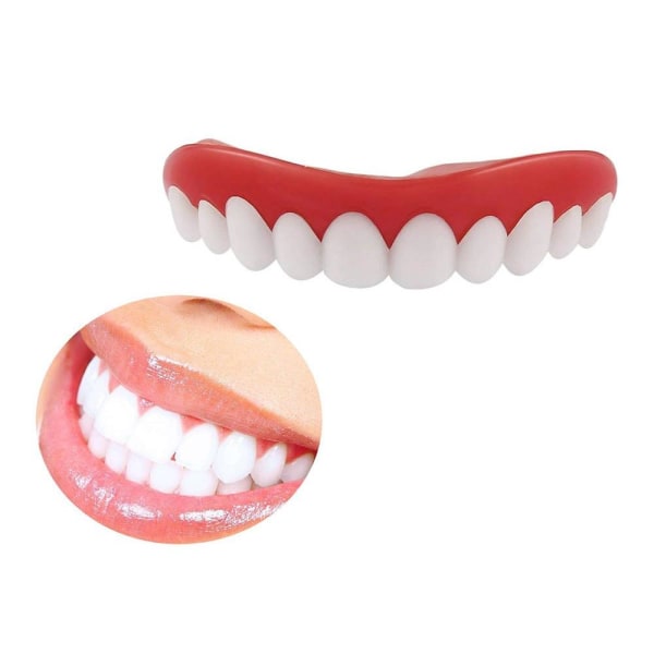 Löysät hampaat / tekohampaat - muotoiltavissa Multicolor